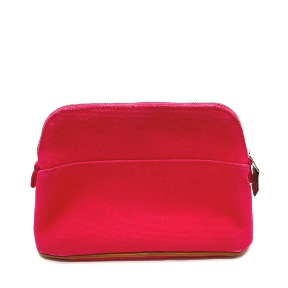 AUTHENTICITY GUARANTEED HERMES accessory case Bolide pouch Makeup Pouch - Picture 1 of 11
